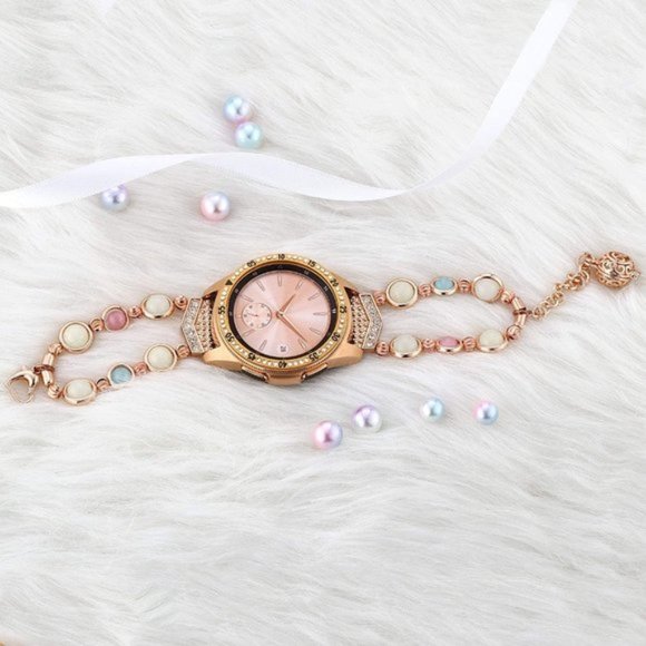 Rose Gold Bracelet Samsung Galaxy Watch 42mm - Picture 6 of 7